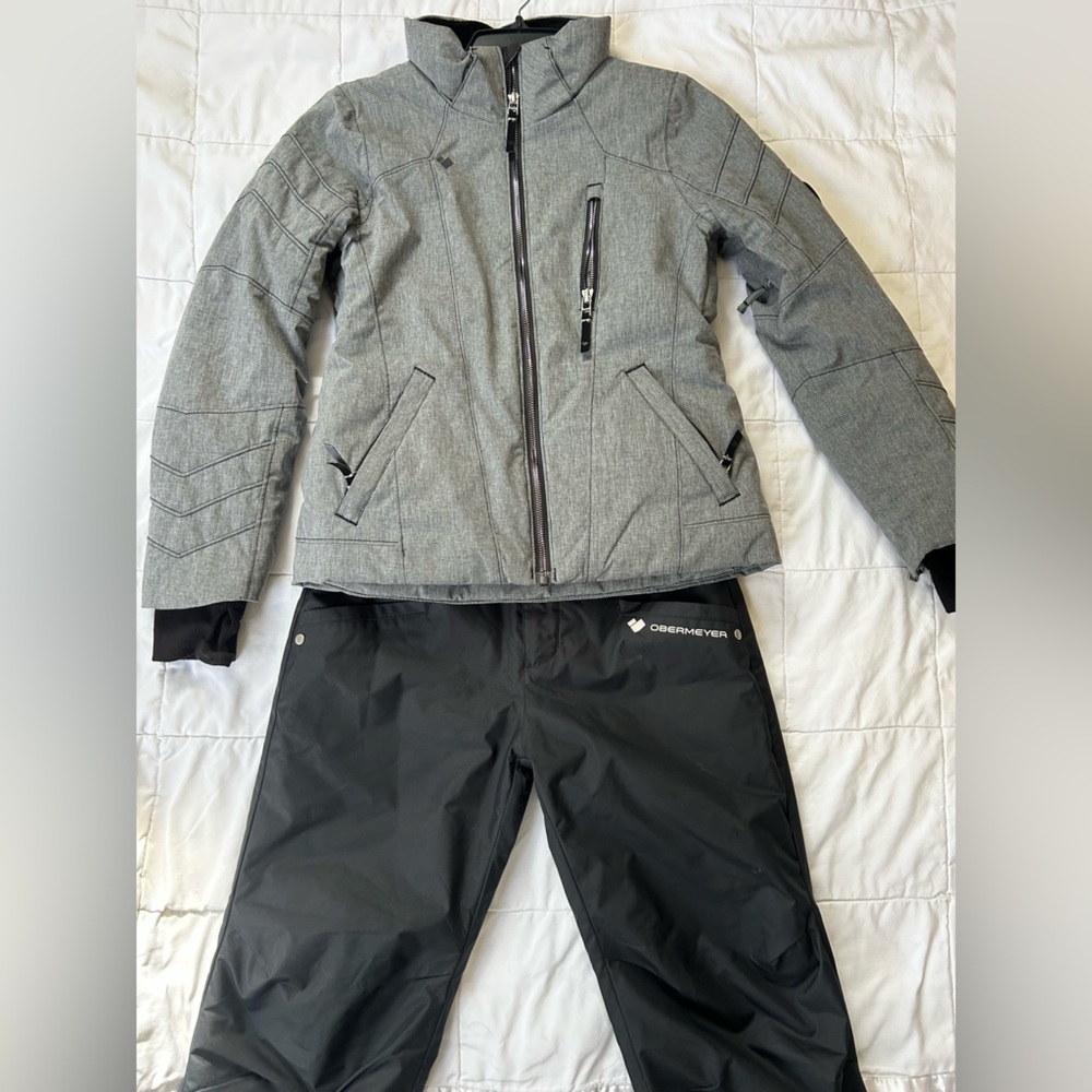 Girls Obermeyer snow jacket and pants